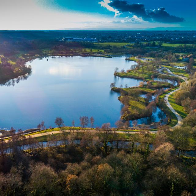 Vue aérienne Bouvent