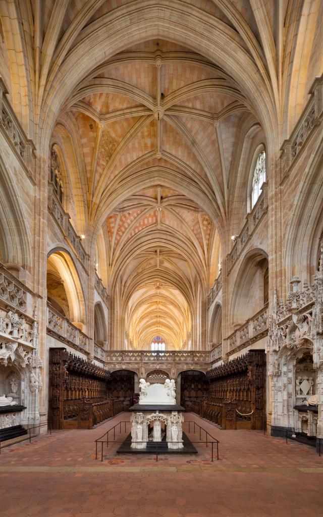 Cœur Et Jubé Monastère Royal De Brou Bourg En Bresse