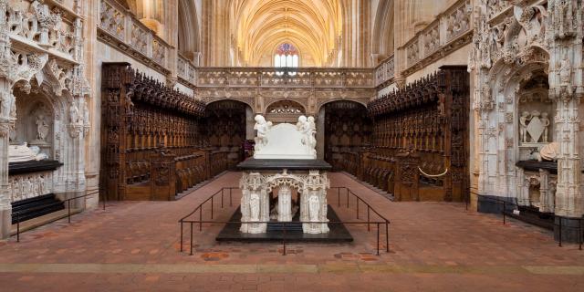 Cœur Et Jubé Monastère Royal De Brou Bourg En Bresse