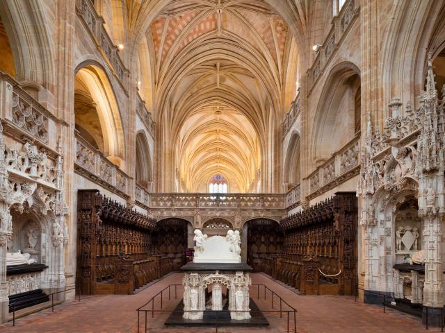 Cœur Et Jubé Monastère Royal De Brou Bourg En Bresse