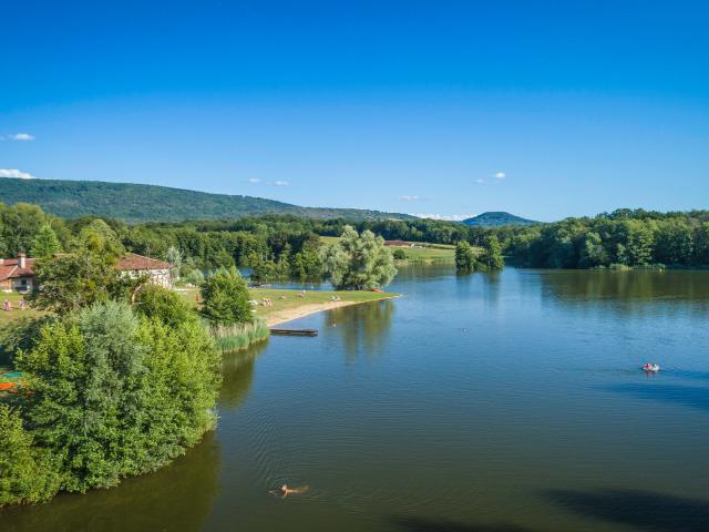 Vue aérienne La Grange du Pin