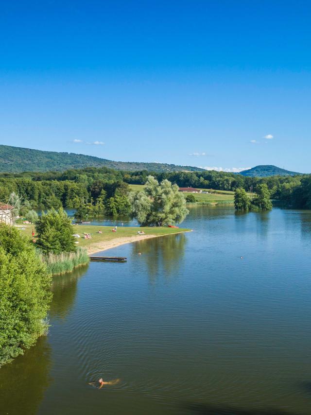 Vue aérienne La Grange du Pin