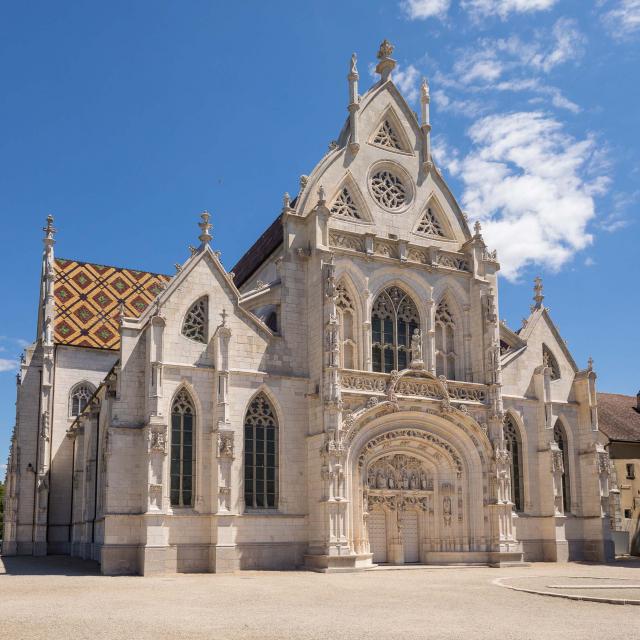 Façade du Monastère Royal De Brou