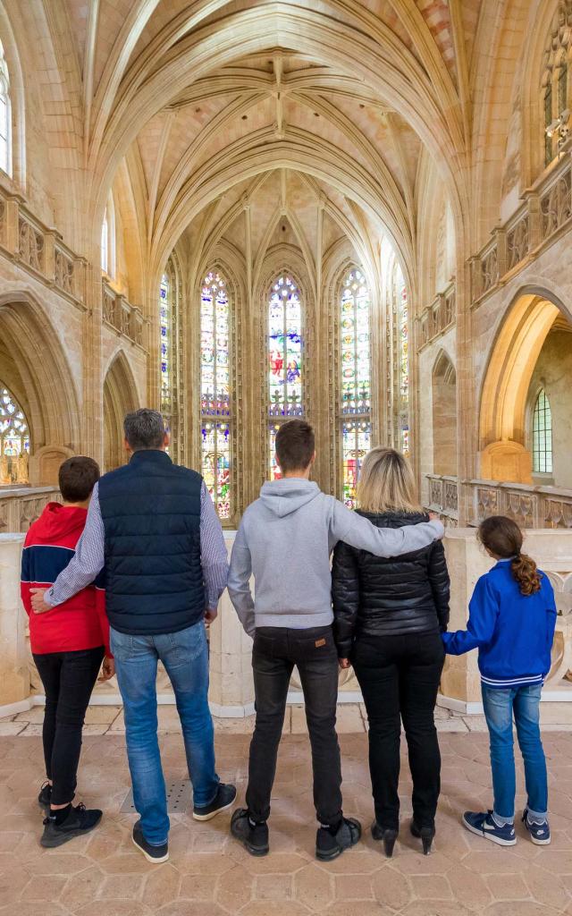 Famille au Monastère Royal De Brou