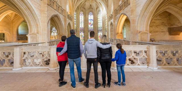 Famille au Monastère Royal De Brou