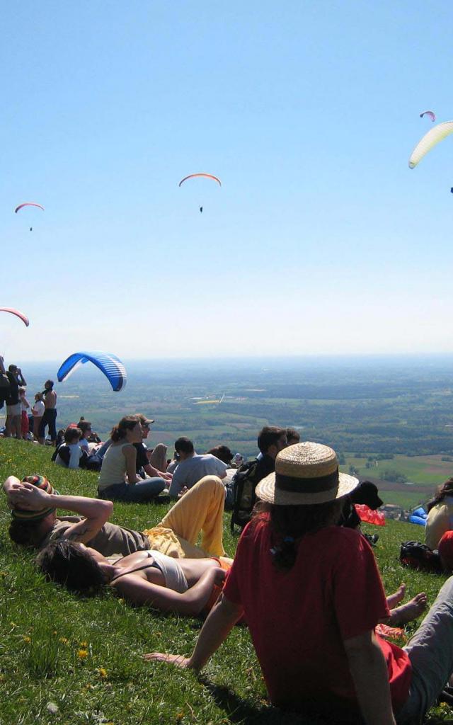 Baptêmes de parapente