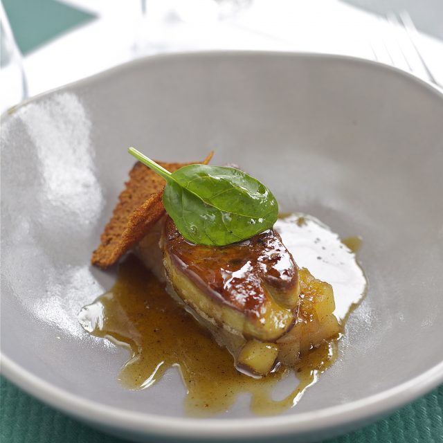 Recette au foie gras