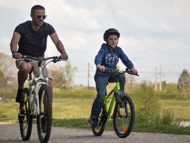 faire du vélo