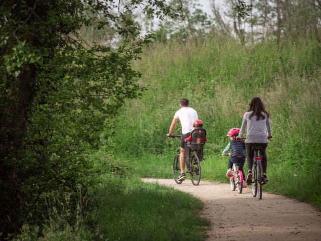 Vélo en famille