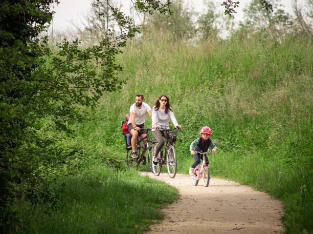 Vélo en famille