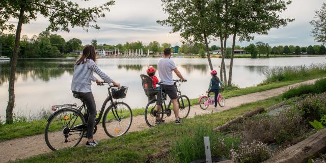 Vélo en famille