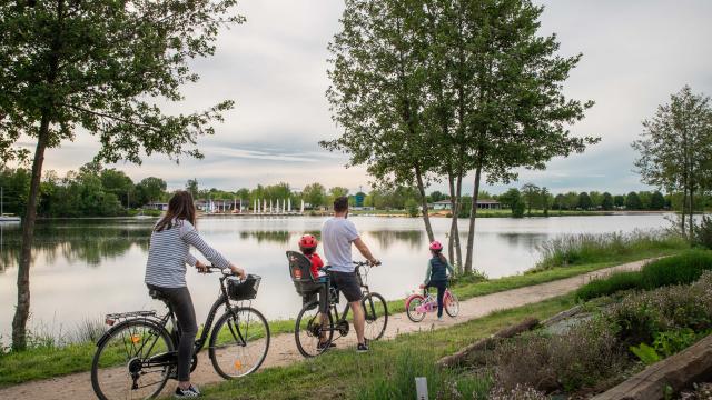 Vélo en famille