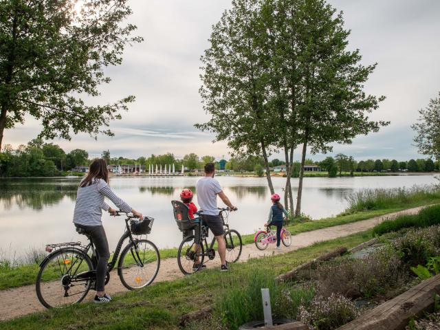 Vélo en famille