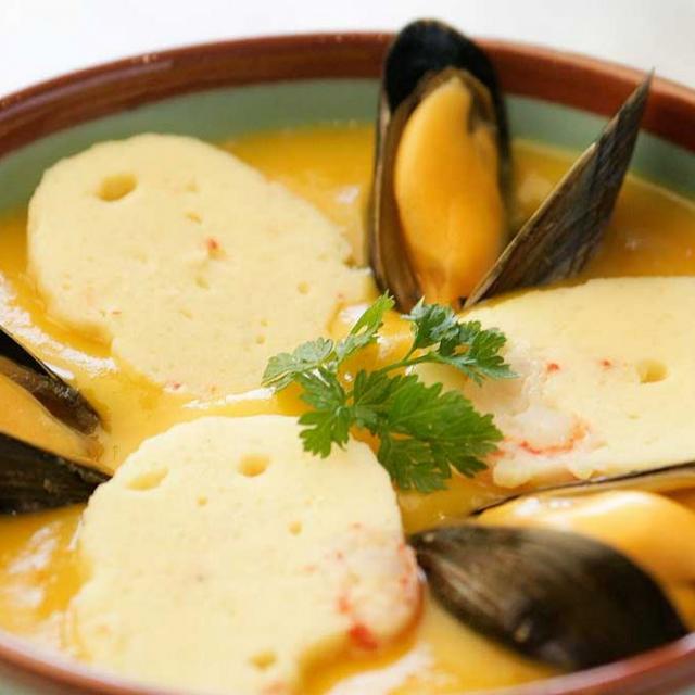 Soupe Potiron & Moules