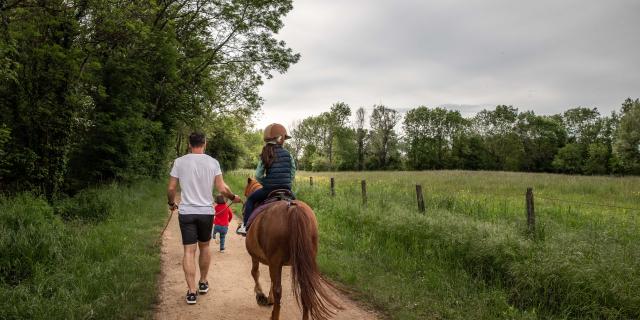 Balade à cheval