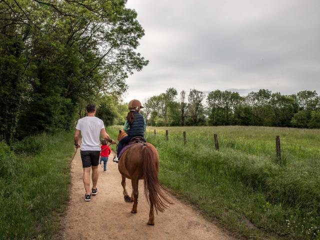 Balade à cheval