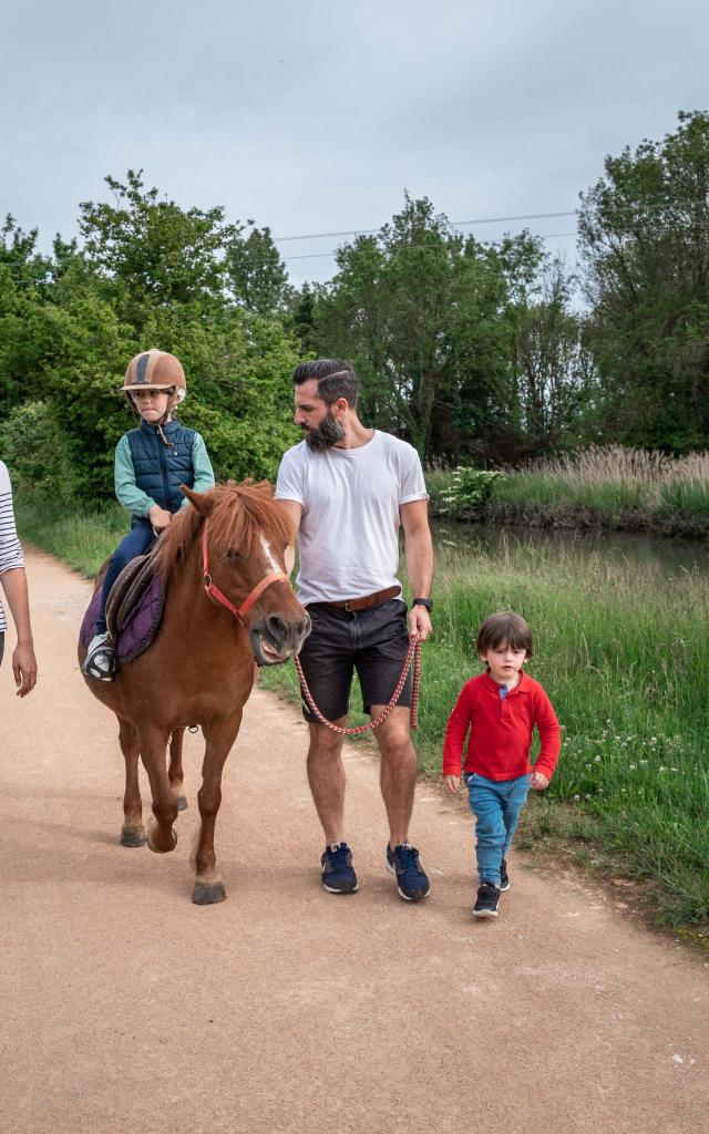 Balade à cheval en Bresse