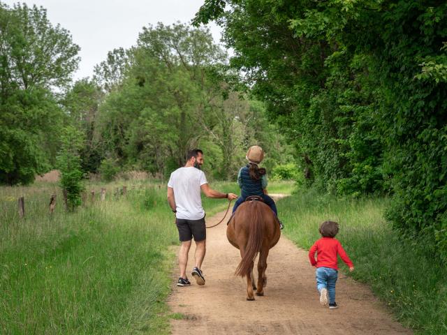 Balade à cheval