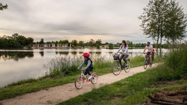 Vélo en famille