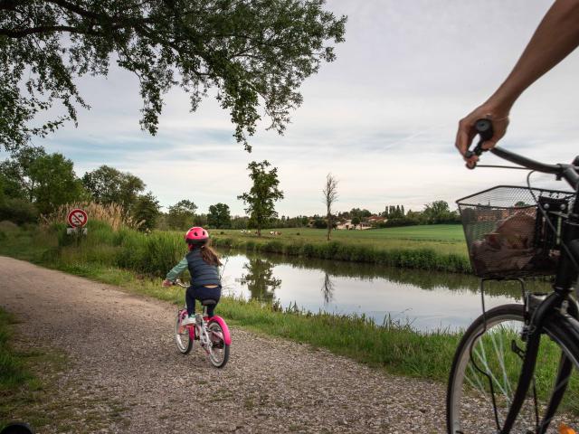 Vélo en famille