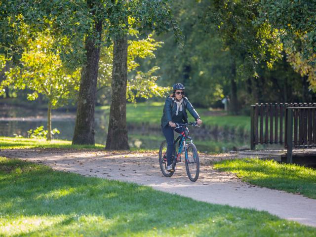 Vélo parc des Baudières à Bourg-en-Bresse