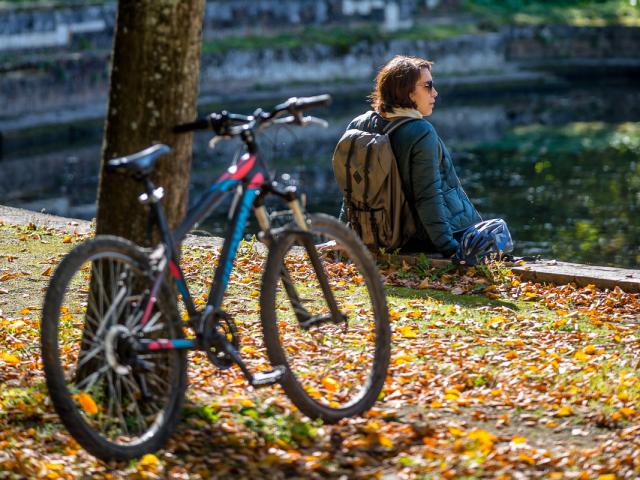 Vélo parc des Baudières à Bourg-en-Bresse