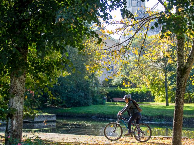 Vélo parc des Baudières à Bourg-en-Bresse