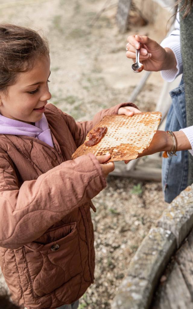 Gaufre bressanne avec vincuit