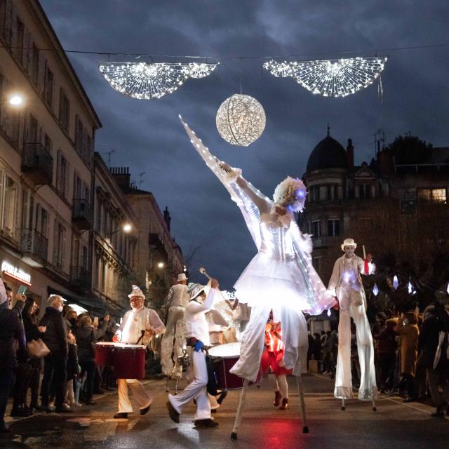 parade de Noël à Bourg-en-Bresse