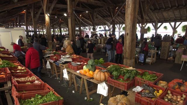 Chatillon Sur Chalaronne Marché Sous Les Halles