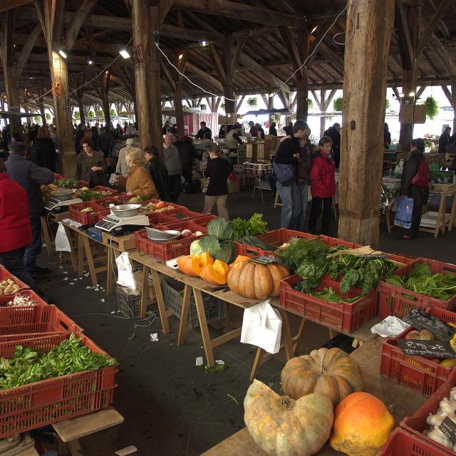 Chatillon Sur Chalaronne Marché Sous Les Halles