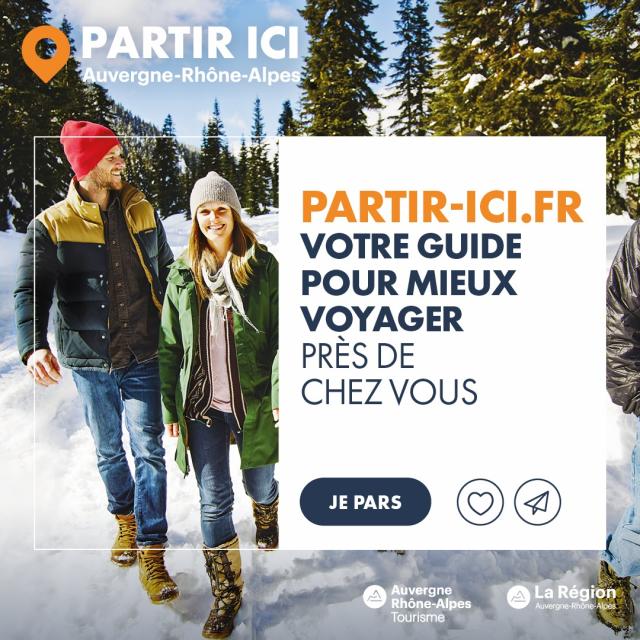 Plateforme Partir Ici Auvergne Rhône Alpes tourisme