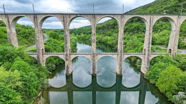 Viaduc Cize Bolozon(2) ©julien Audigier