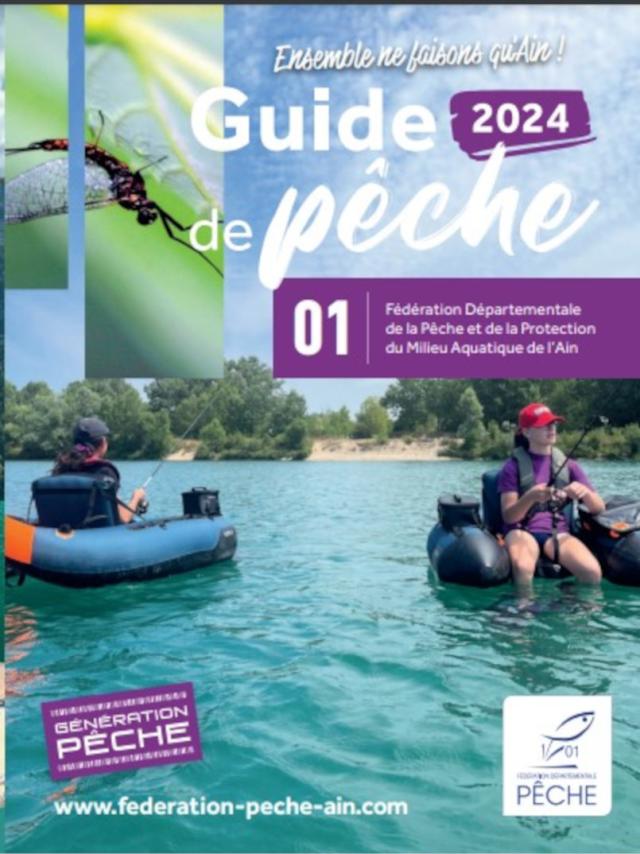 Guide Peche 2024 Dans L Ain Couv